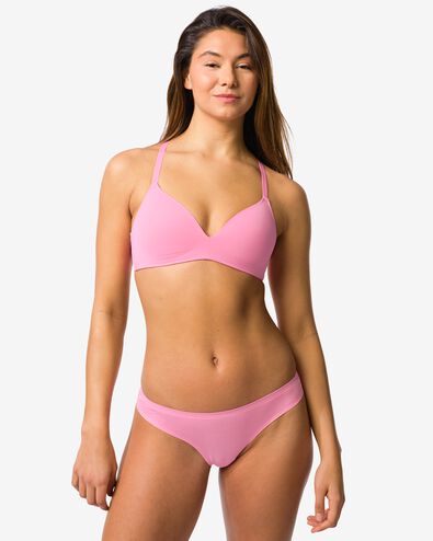 damesstring second skin micro roze roze - 19602463PINK - HEMA