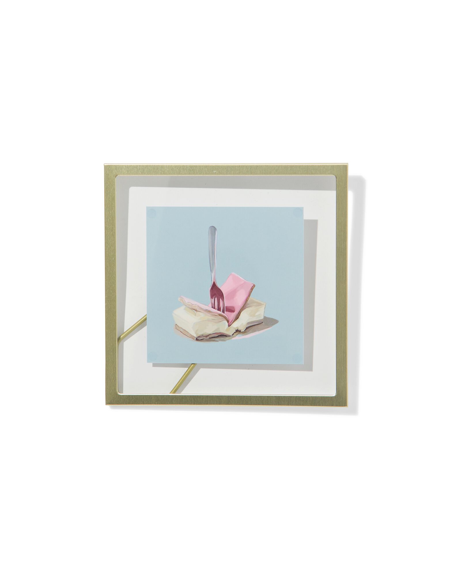 fotokader 15x15cm metaal zwevend - 13626091 - HEMA