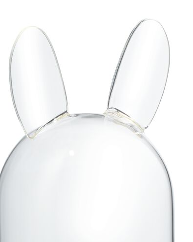 cloche en verre avec oreilles de lapin - 25850093 - HEMA