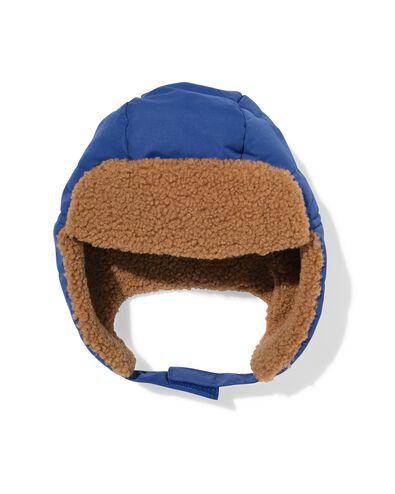 bonnet trappeur enfant bleu bleu - 16700240BLUE - HEMA