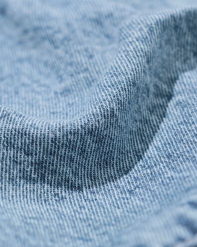 Kinderkleid in A-Linie, gebl&uuml;mt blau blau - 30844600BLUE - HEMA