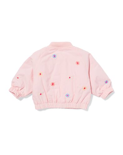 Baby-Bomberjacke Blumen hellrosa hellrosa - 33056770LIGHTPINK - HEMA