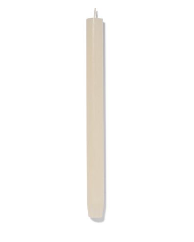 bougies longues rustiques -  27x2,2 cm - ivoire ivoire 2.2 x 27 - 13503291 - HEMA