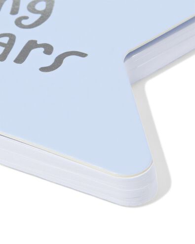 Notizbuch, sternf&ouml;rmig, liniert  - 14100367 - HEMA