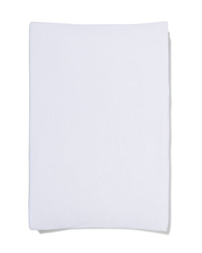 aankleedkussenhoes 50x70 wit - 33389636 - HEMA