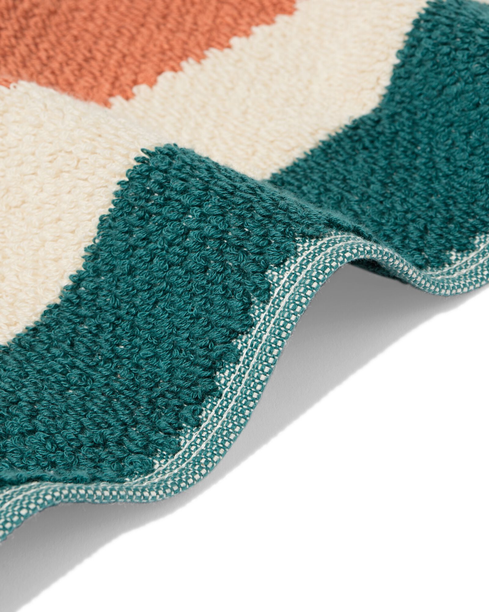 serviette de bain 2&egrave;me vie coton recycl&eacute; multi multi - 2000000383 - HEMA