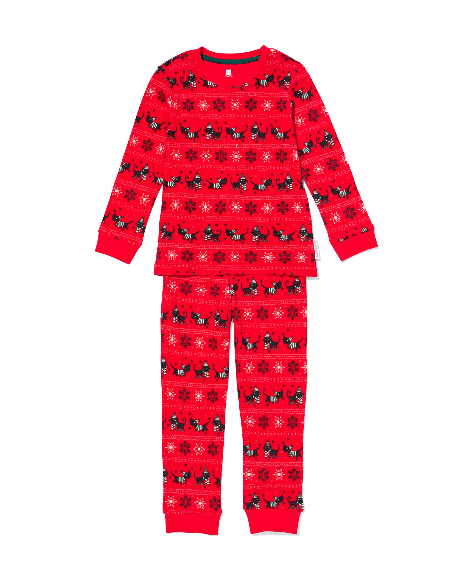 pyjama enfant Takkie et Siepie rouge - 23000470RED - HEMA