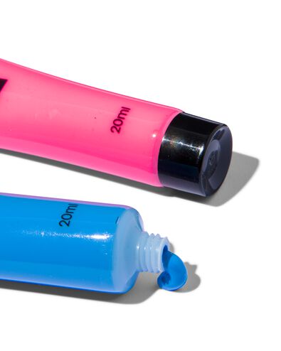 Acrylfarbe, Neon, 6 x 20 ml - 60720098 - HEMA