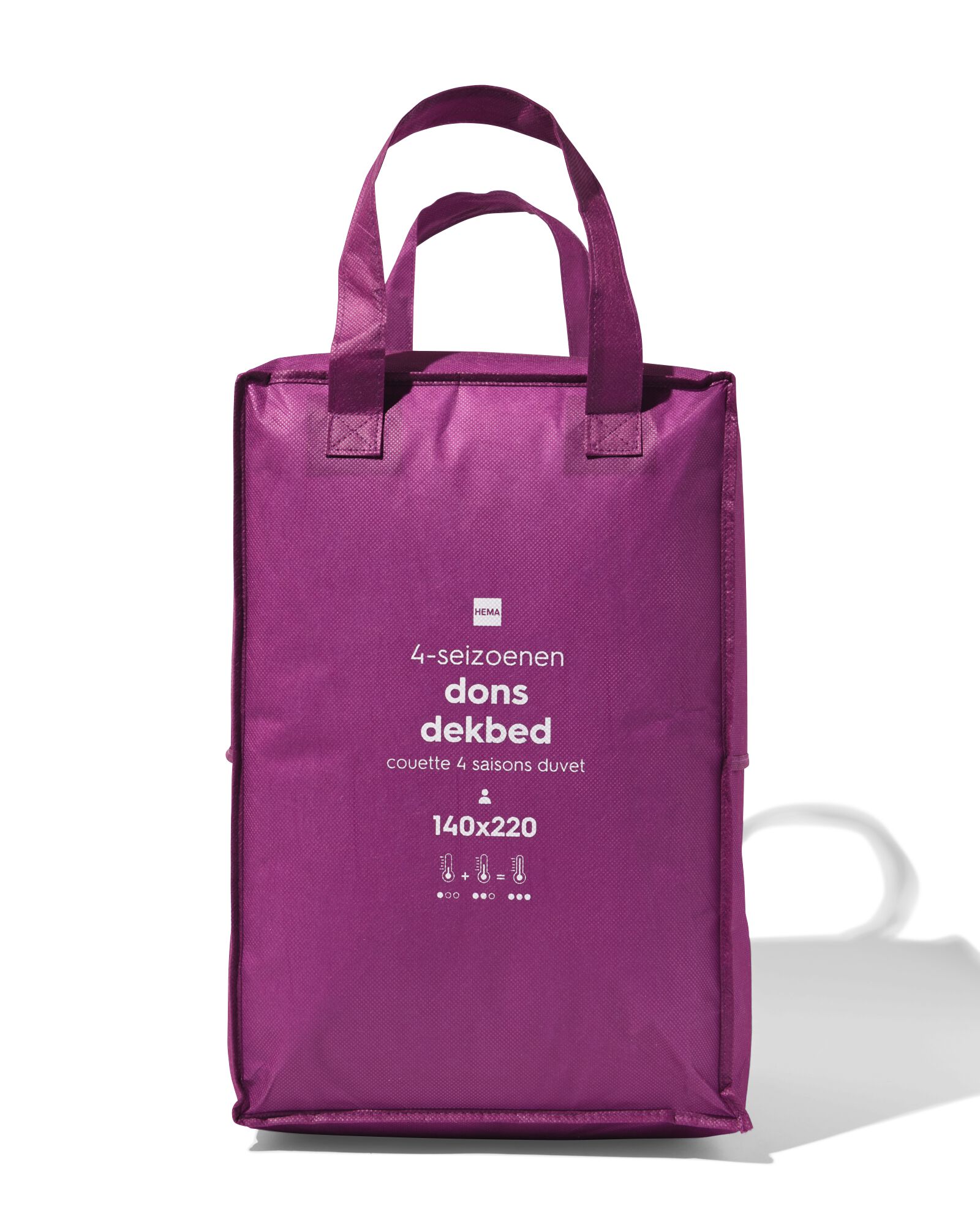 4-seizoenen dekbed recycled dons 140x220 - 5590022 - HEMA