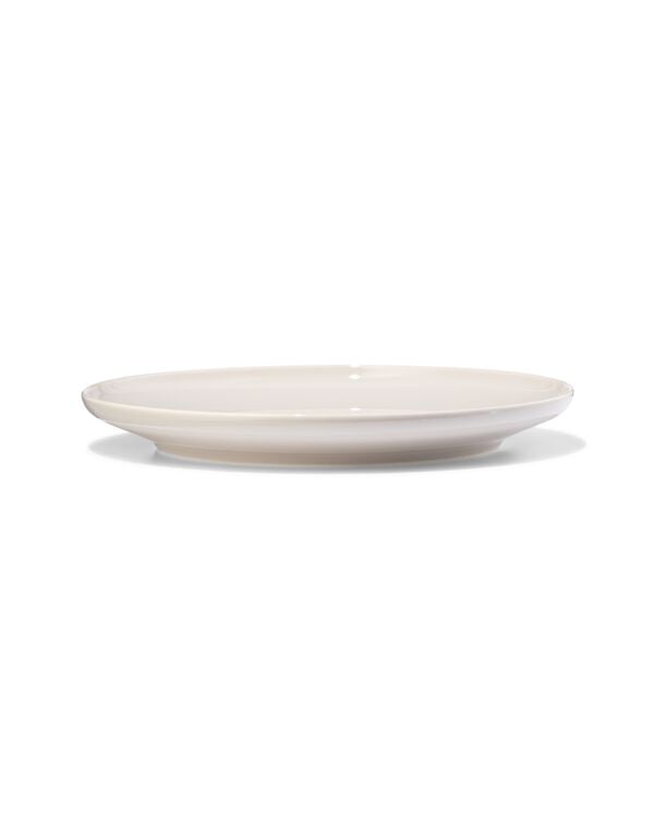 assiette &agrave; petit-d&eacute;jeuner ⌀21,5cm Knap new bone china grise - 9650306 - HEMA
