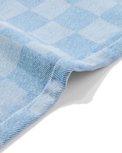 kinderjeans relaxed fit blokken lichtblauw lichtblauw - 30708300LIGHTBLUE - HEMA