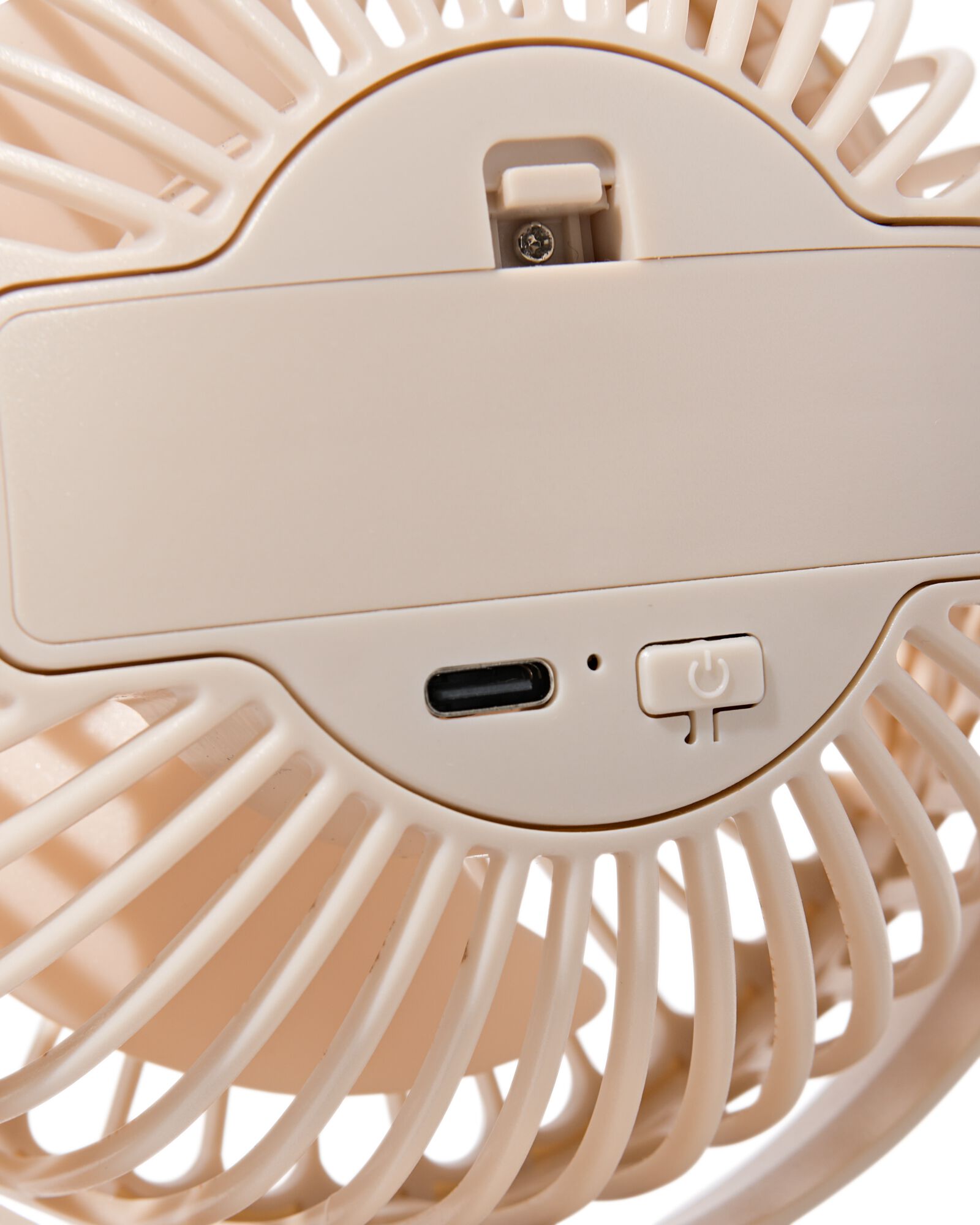 ventilateur &agrave; pince ⌀13,5cm beige - 80200040 - HEMA