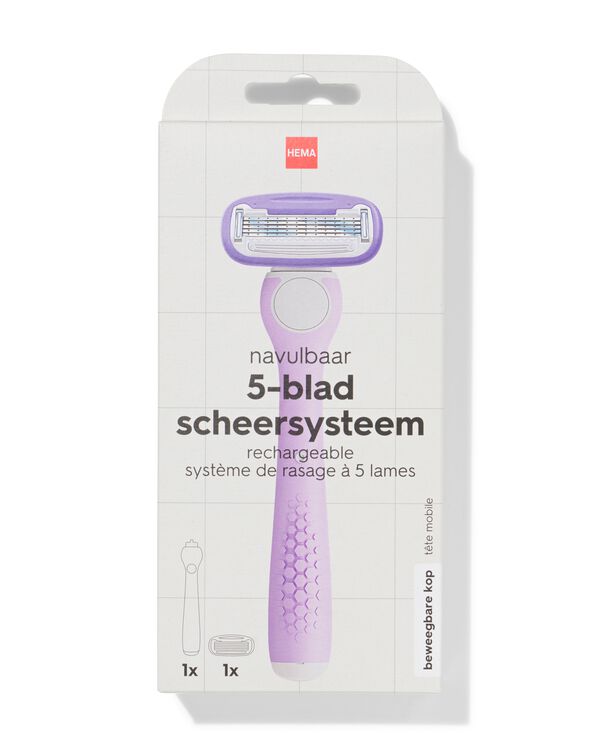 dames scheersysteem 5 bladen - 11933000 - HEMA