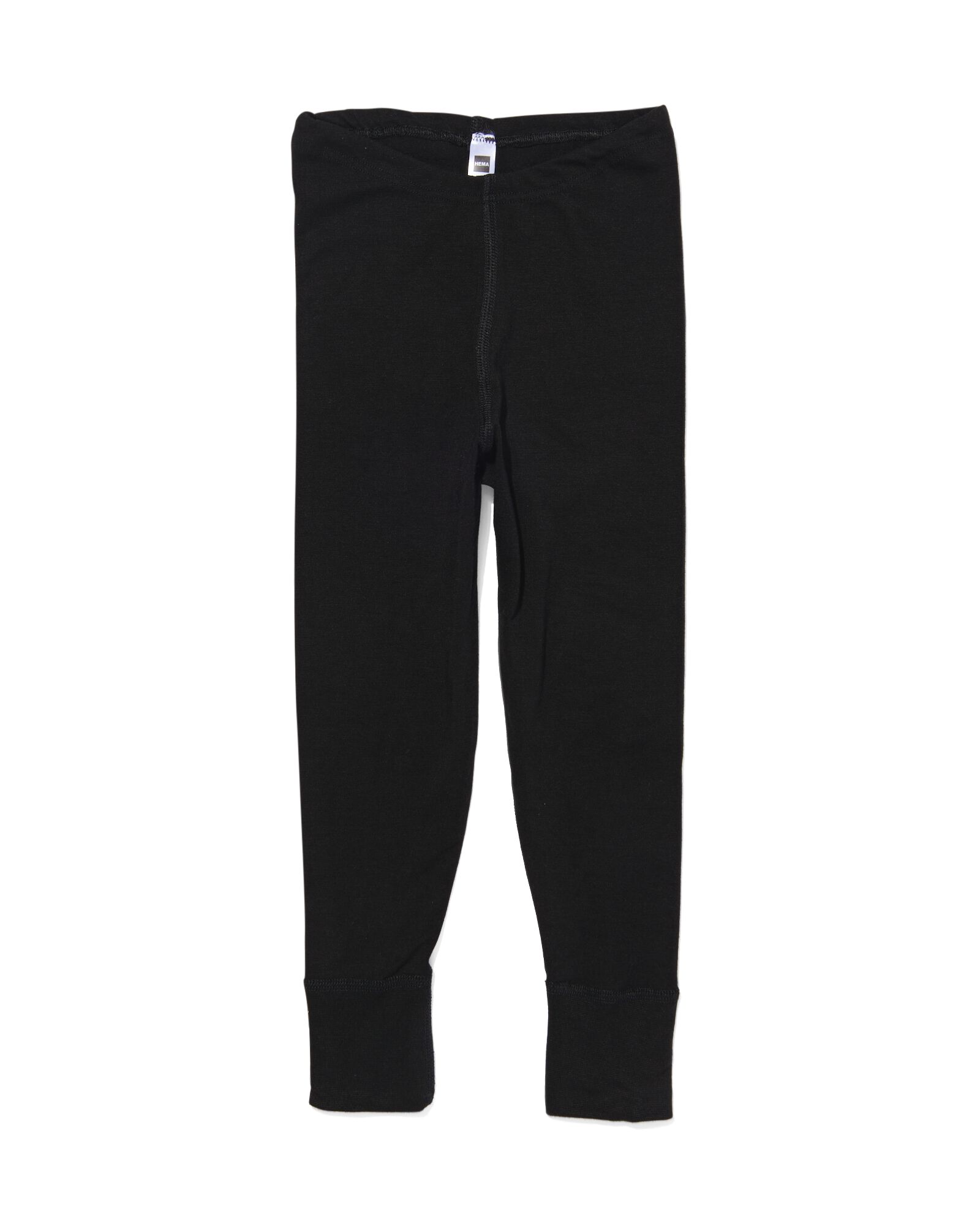 pantalon thermo enfant noir noir - 1000001508 - HEMA