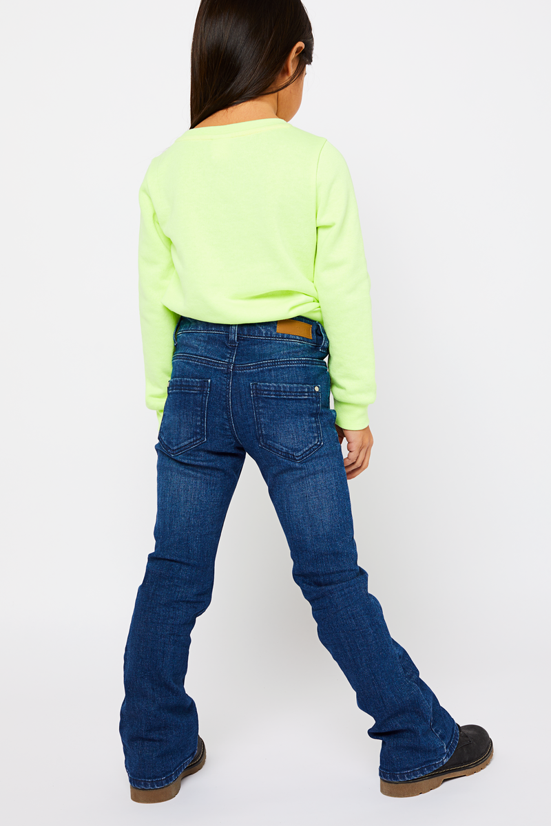 Kinder-Schlaghose jeansfarben 134 - 30861150 - HEMA