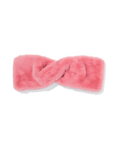 kinderhoofdband nepbont roze - 16700263 - HEMA