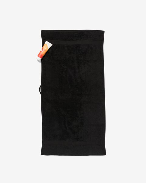 Handtuch, 50 x 100 cm, schwere Qualität, schwarz - 5210135 - HEMA