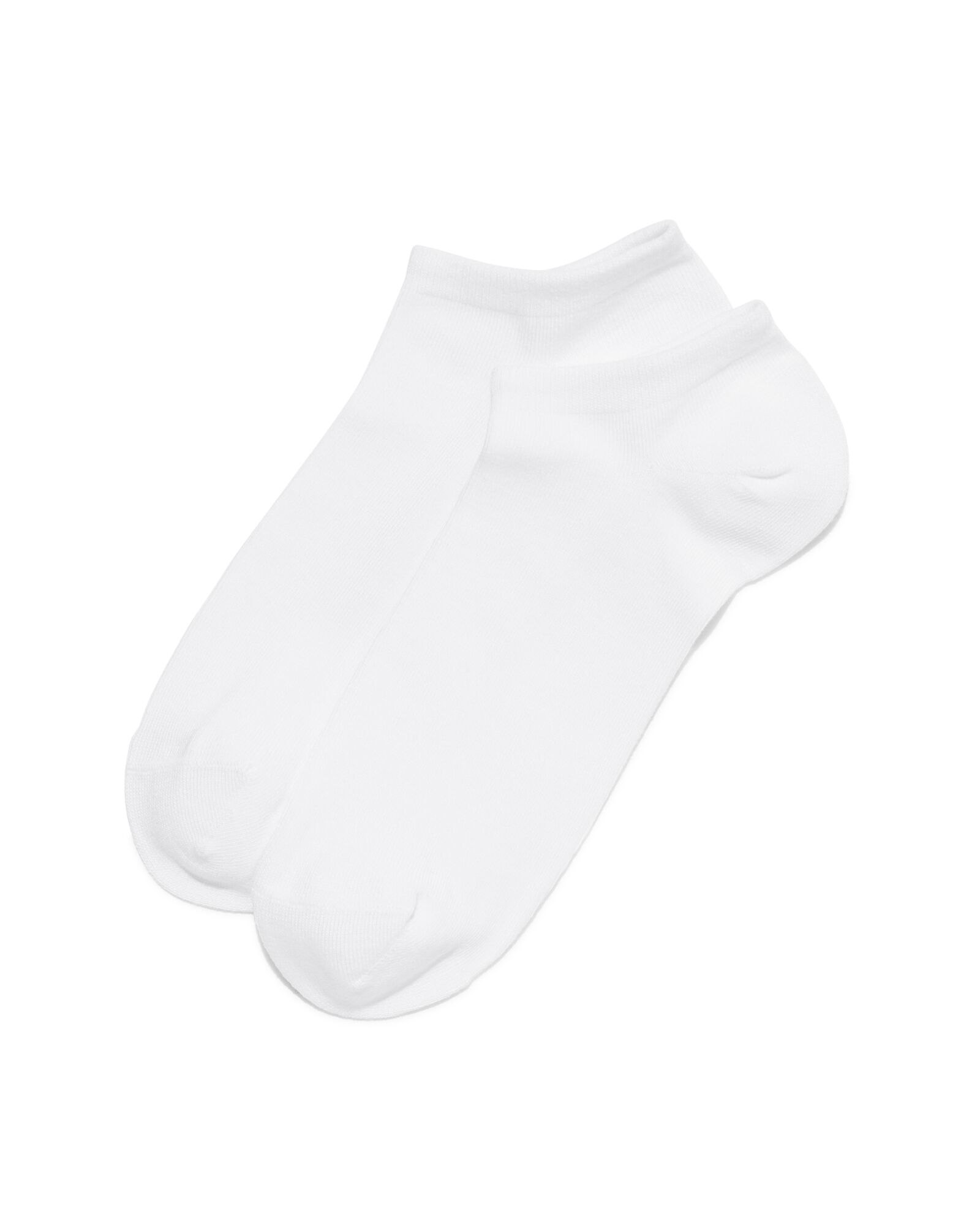 2 paires de socquettes homme avec bambou blanc - 1000012488 - HEMA