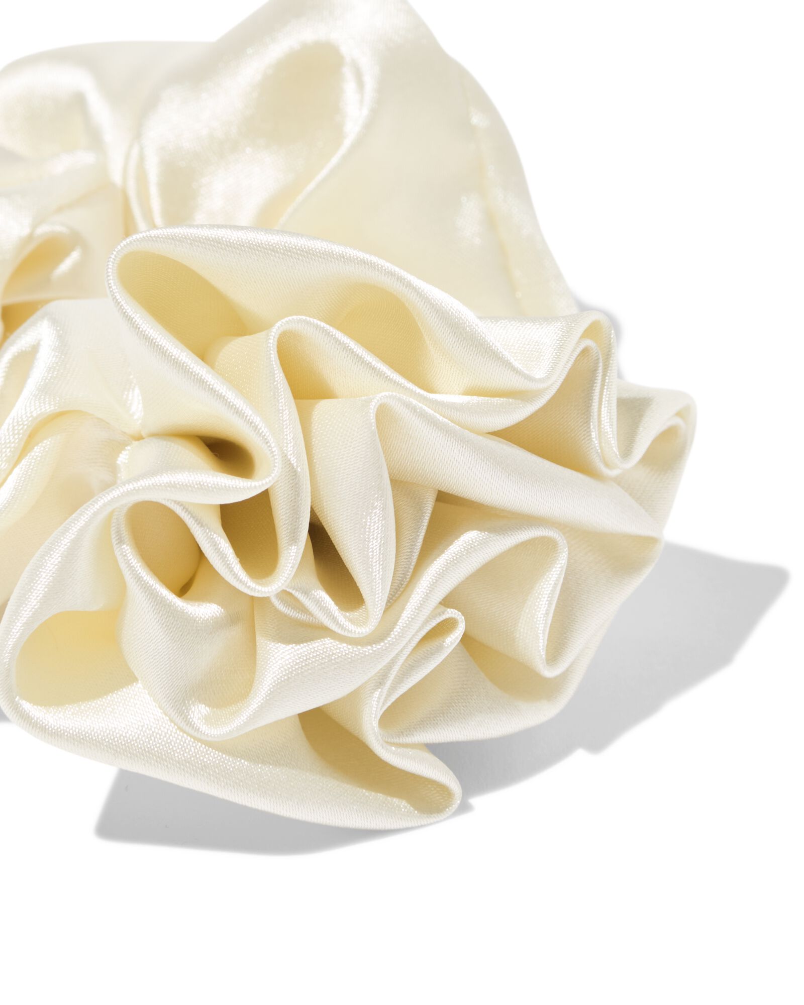 satijnen scrunchie roos - 11800232 - HEMA