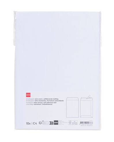 10er-Pack Briefumschläge, C4 - 14130017 - HEMA