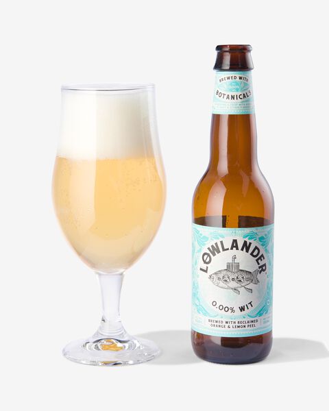 Lowlander wit bier alcoholvrij 33cl - 17440013 - HEMA