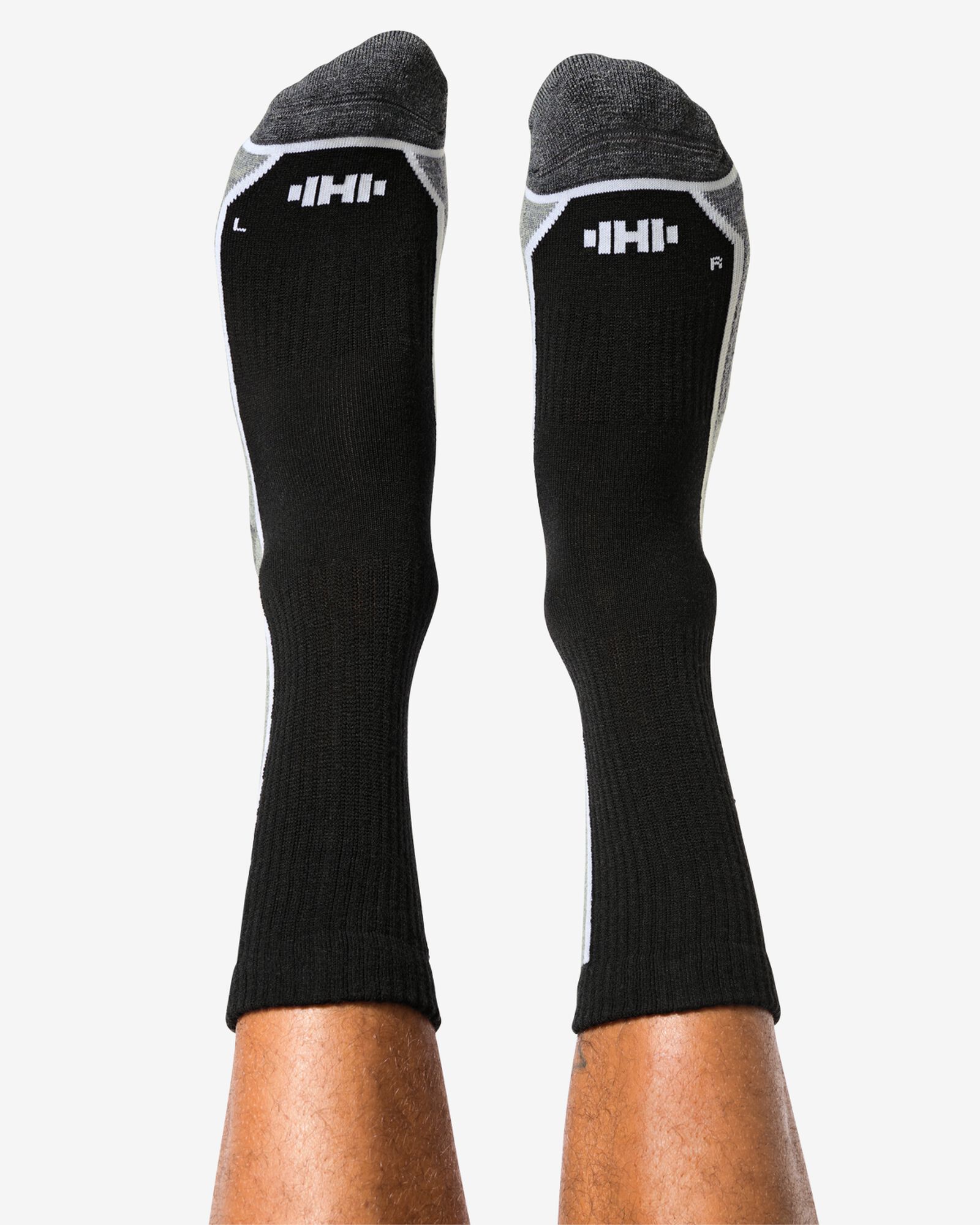 Wandersocken &ndash; 2 Paar schwarz schwarz - 4130020BLACK - HEMA