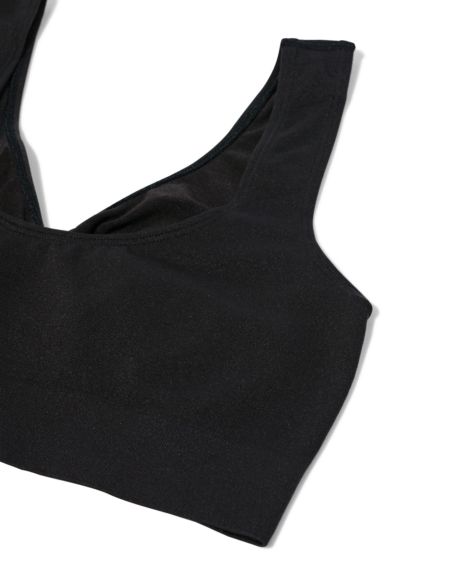 brassi&egrave;re sans coutures femme non pr&eacute;form&eacute;e noir - 1000024179 - HEMA