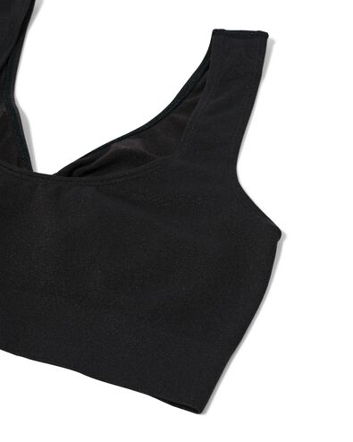 brassi&egrave;re sans coutures femme non pr&eacute;form&eacute;e noir - 1000024179 - HEMA