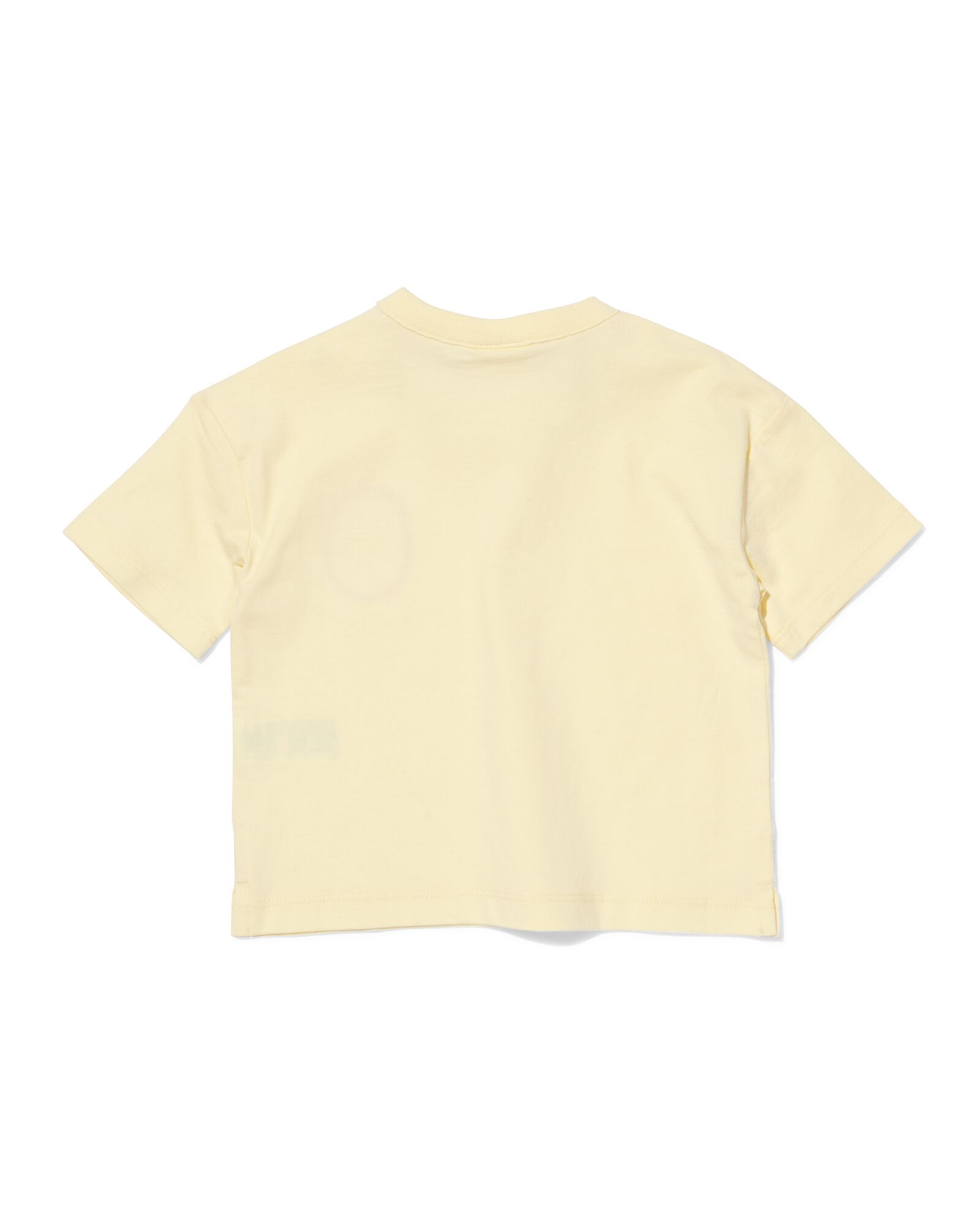 t-shirt b&eacute;b&eacute; jersey bananes jaune p&acirc;le jaune p&acirc;le - 33191470LIGHTYELLOW - HEMA