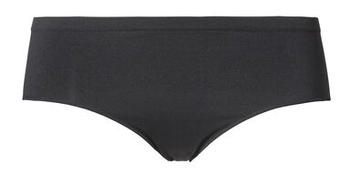culotte hipster femme sans coutures microfibre noir noir - 1000002263 - HEMA