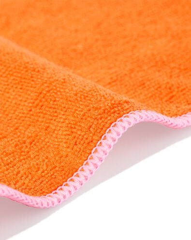 chiffons en microfibre 35x35cm rose - lot de 3 - 20500214 - HEMA
