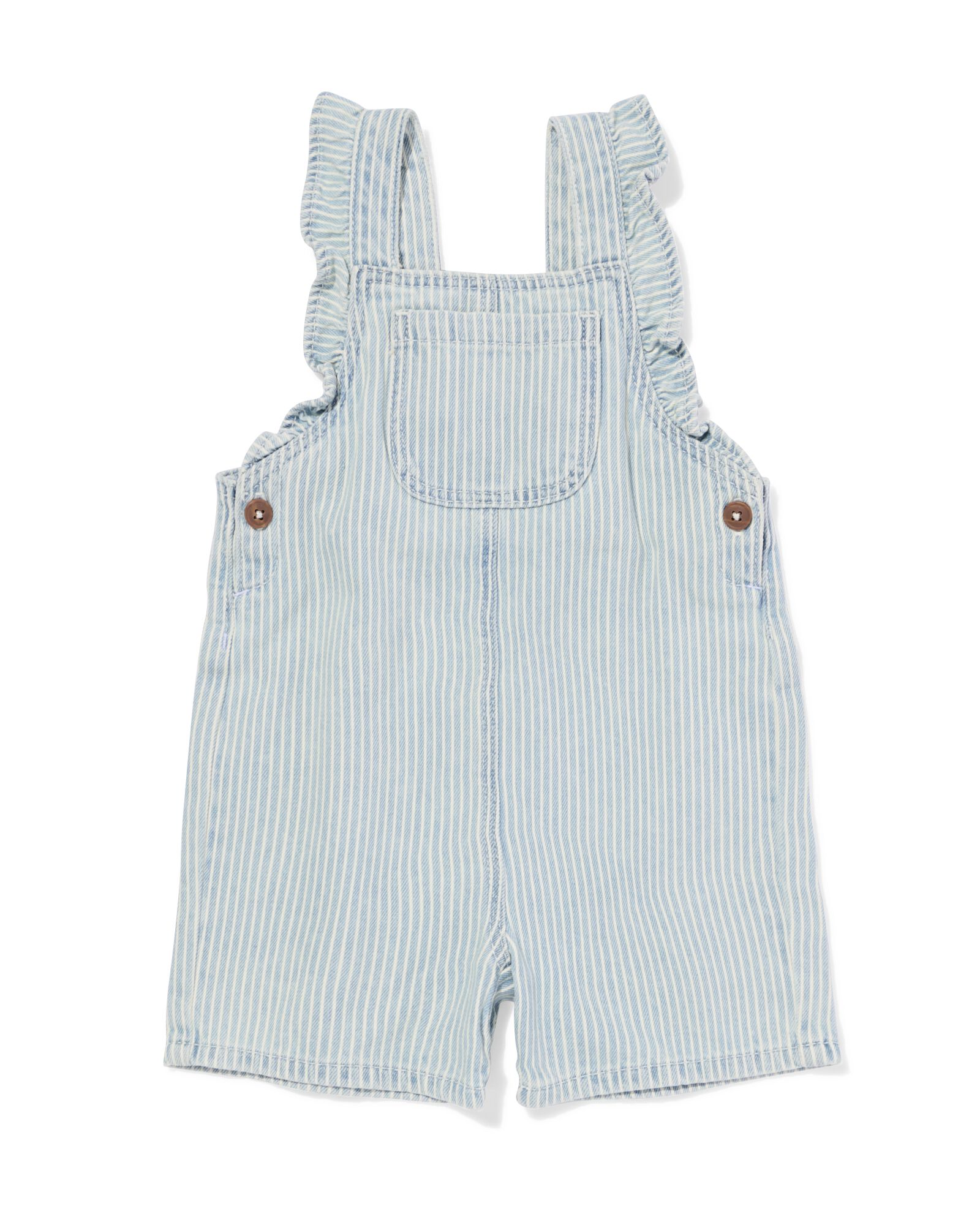 salopette b&eacute;b&eacute; ray&eacute;e  denim - 33008470DENIM - HEMA