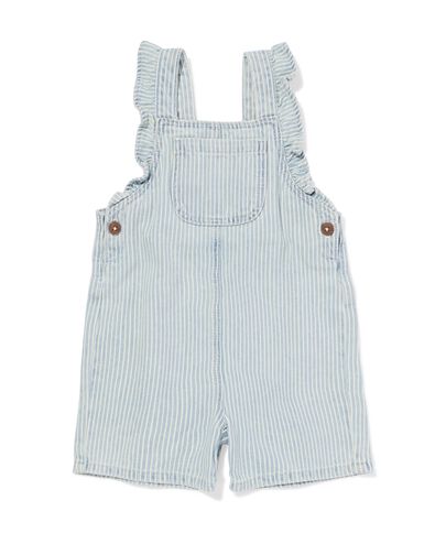 salopette b&eacute;b&eacute; ray&eacute;e  denim - 33008470DENIM - HEMA
