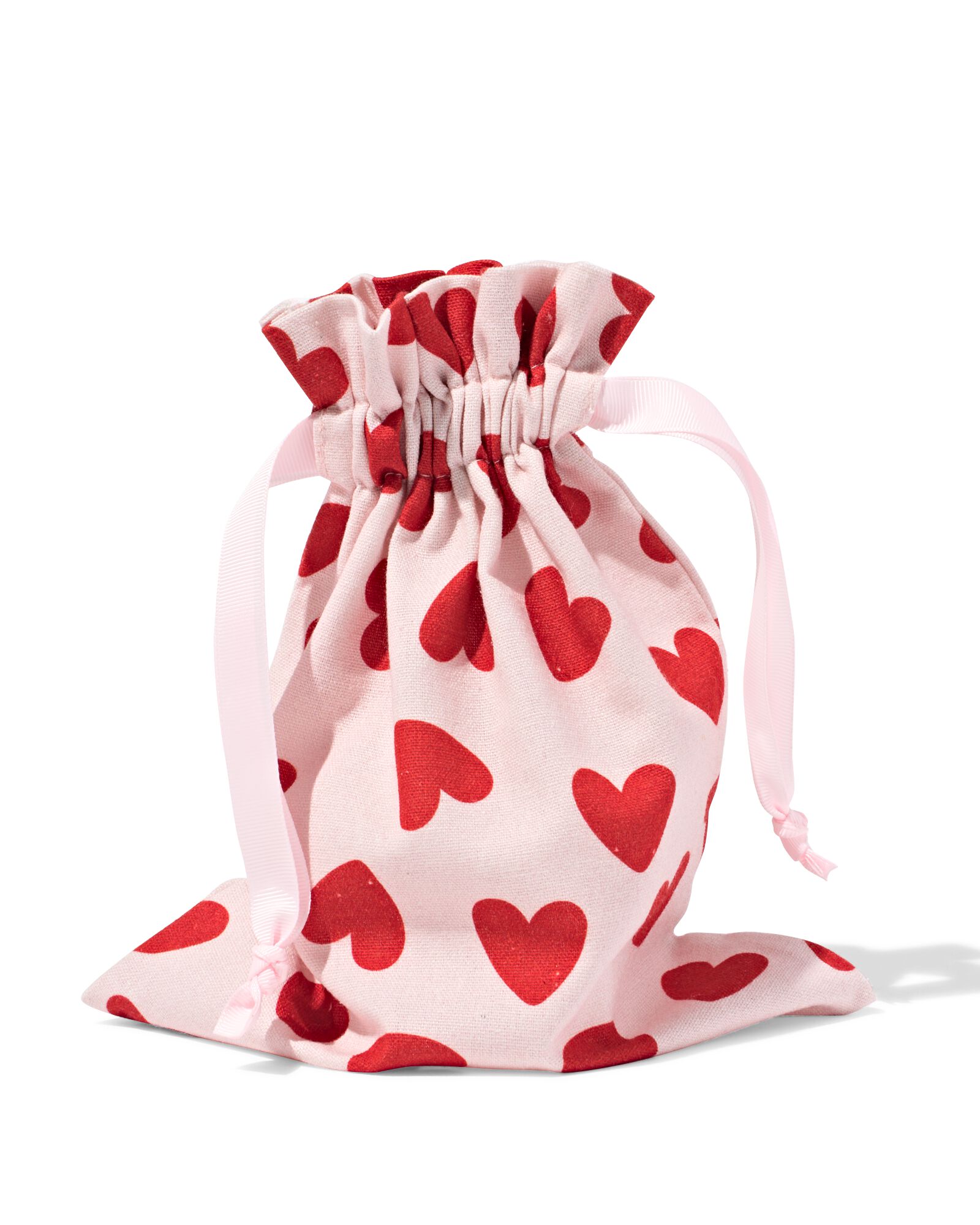 Geschenktasche M, Stoff, Herz - 14700598 - HEMA
