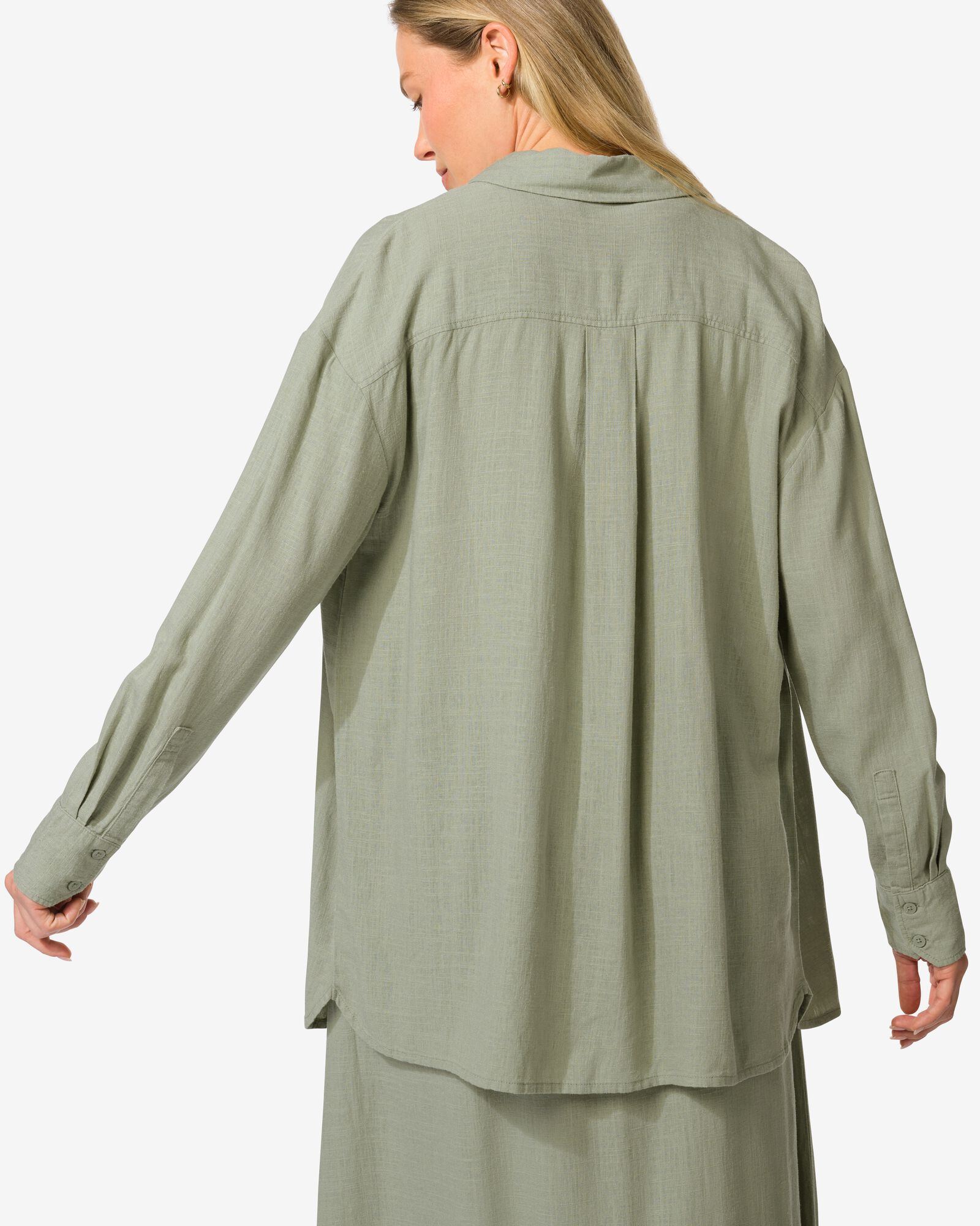 chemisier femme Lizzy vert clair - 36208980LIGHTGREEN - HEMA