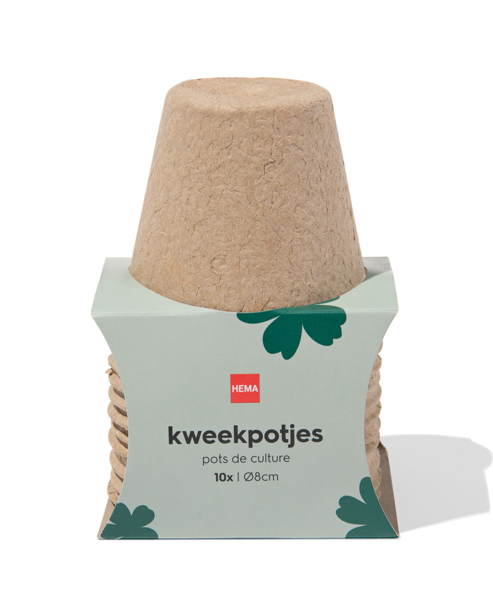 kweekpotjes ⌀8cm - 10 stuks - 41800425 - HEMA