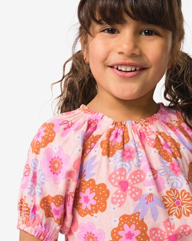 Kinderset Blumen hellrosa hellrosa - 30863800LIGHTPINK - HEMA