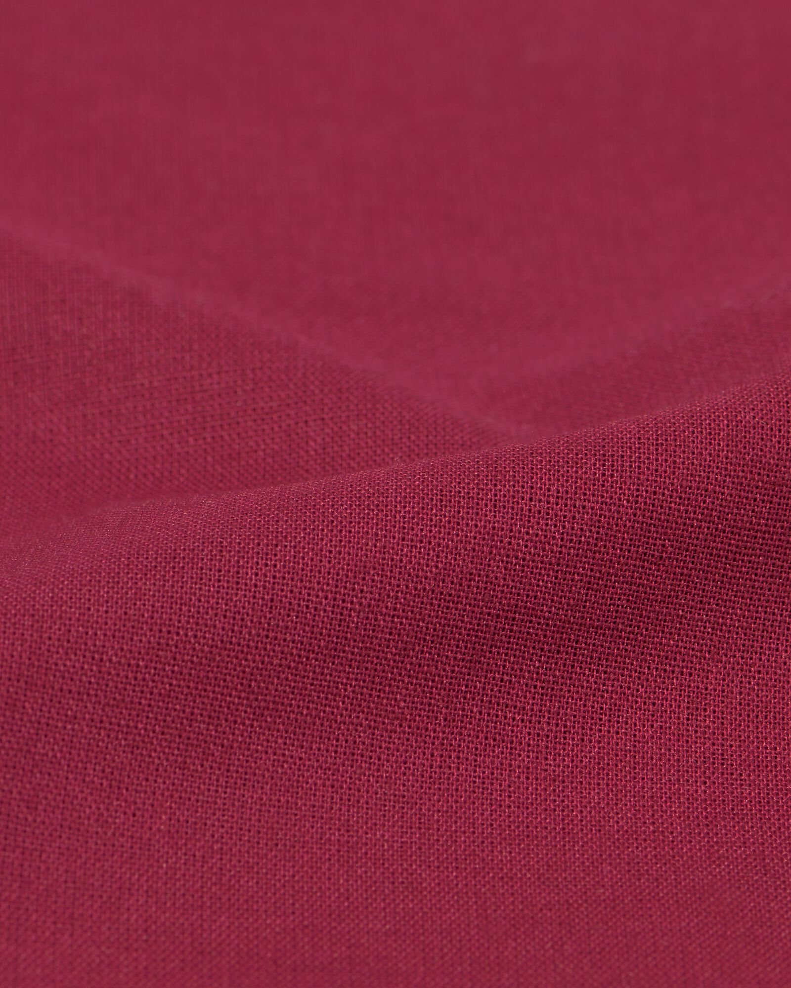 housse de couette 140x200/220 coton doux rouge - 5750176 - HEMA