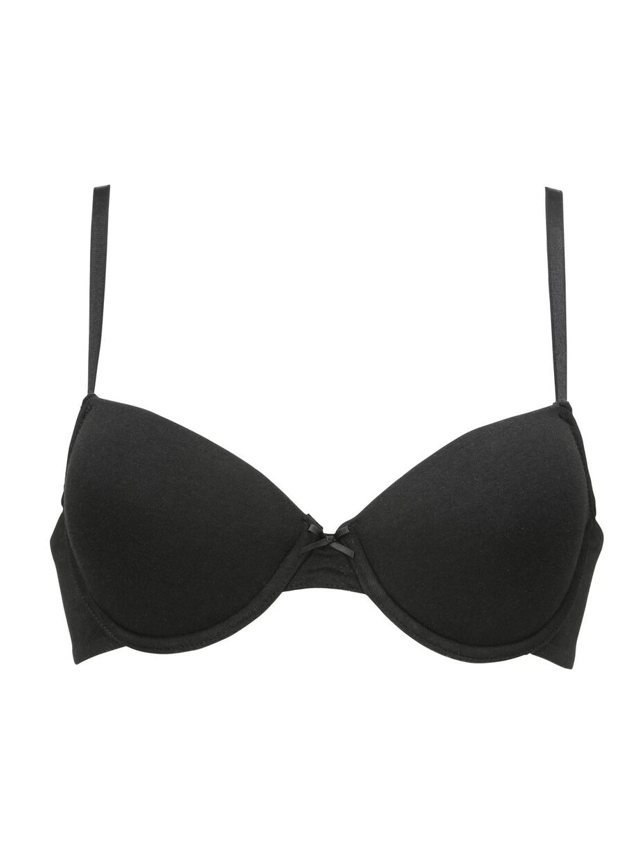 Doppel D Bhs Dessous & Mehr Für Große Größen 2 gepolsterte BHs, Körbchengröße A - D schwarz - HEMA
