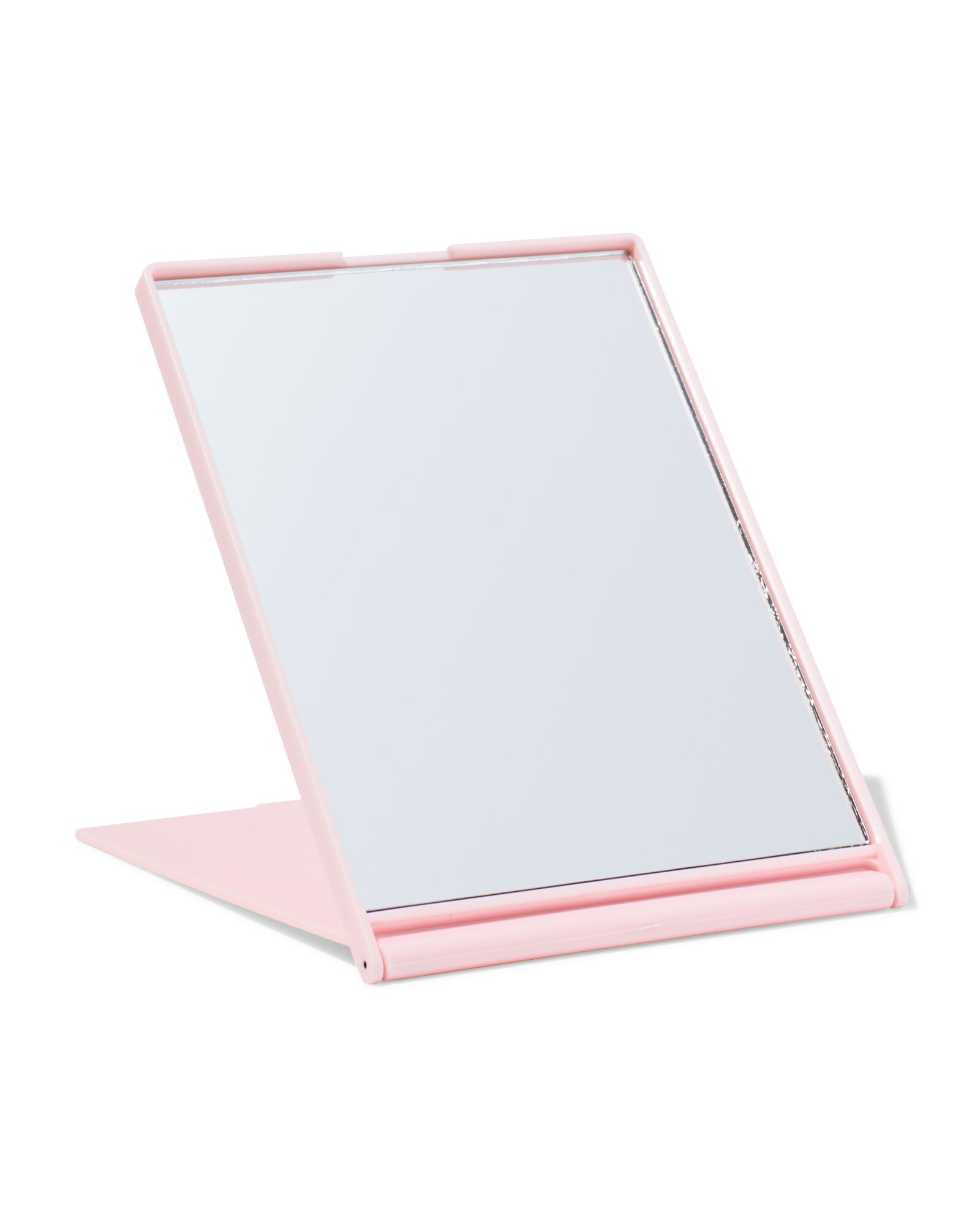 miroir pliant 11,4x15,8cm rose - 11821061 - HEMA