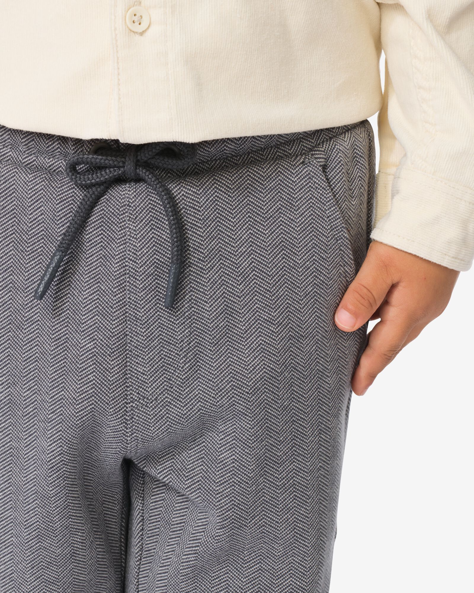 kinderoverhemd corduroy gebroken wit - 30706903OFFWHITE - HEMA