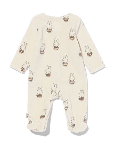 combinaison miffy en velours c&ocirc;tel&eacute; pour nouveau-n&eacute; &eacute;cru - 33402920ECRU - HEMA