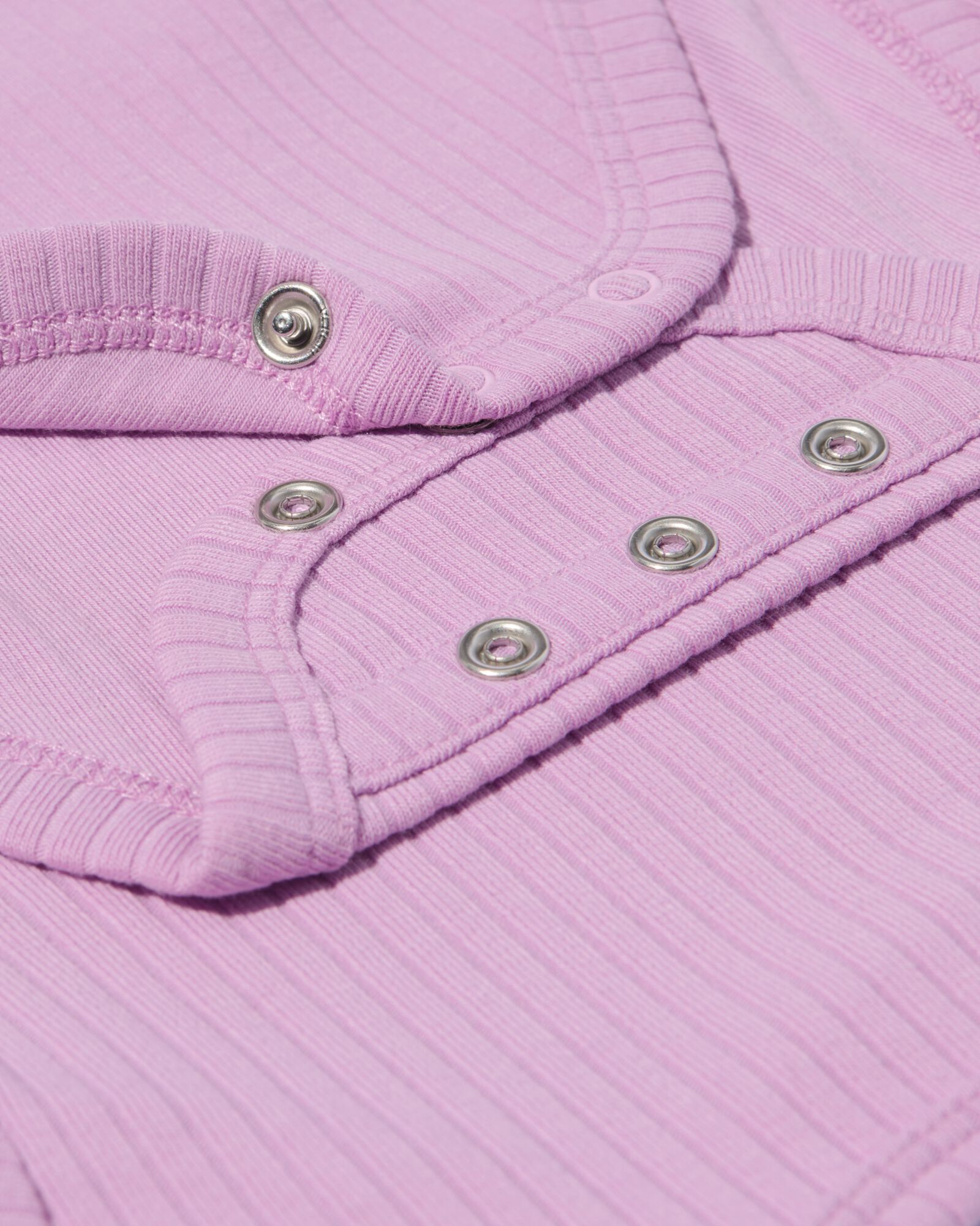 Baby-Strampler LENZING&trade; ECOVERO&trade;, gerippt &ndash; 2 St&uuml;ck lila lila - 33307860LILAC - HEMA