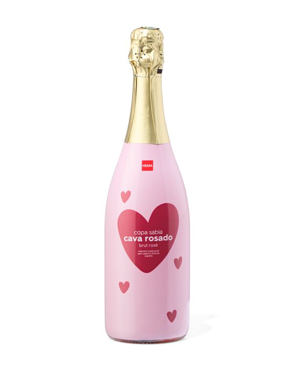 cava rosado Valentijn 0.75L - 17380010 - HEMA