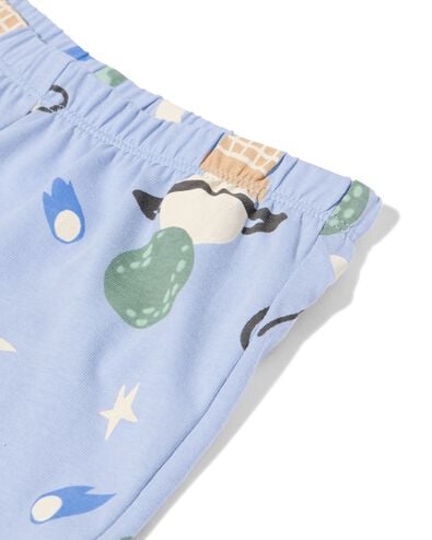 kinder shortama ijsjes lichtblauw lichtblauw - 23004860LIGHTBLUE - HEMA