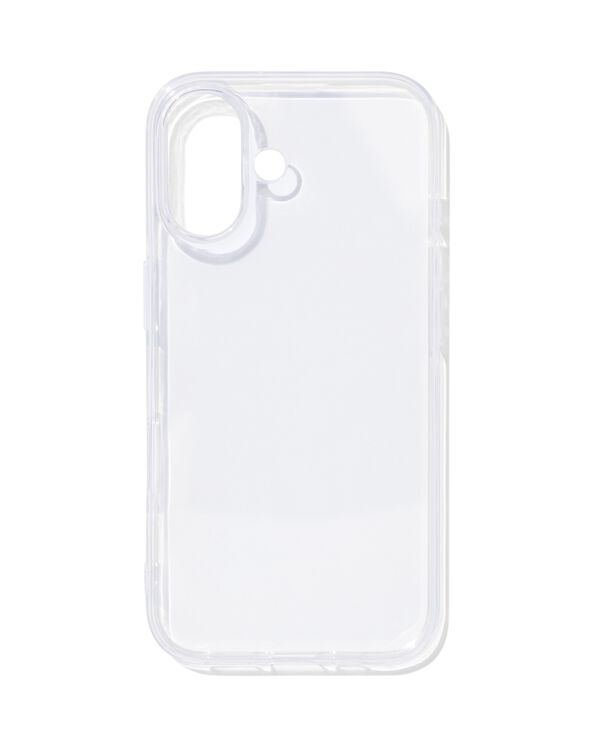 Handyh&uuml;lle, transparent, f&uuml;r das iPhone 16 - 39620048 - HEMA