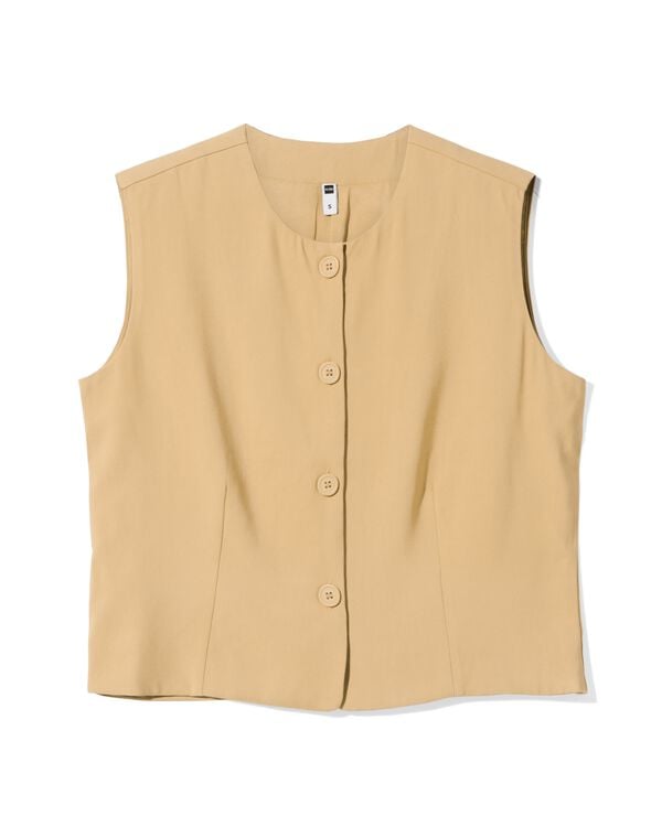 gilet Sarie femme sable sable - 36206960SAND - HEMA