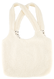 sac à bandoulière blanc noir XL 32x45 - 61160058 - HEMA