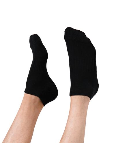 5 paires de socquettes homme sport noir 43/46 - 4120072 - HEMA