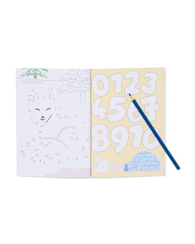 livre à colorier et dactivité 5+ - 15910214 - HEMA